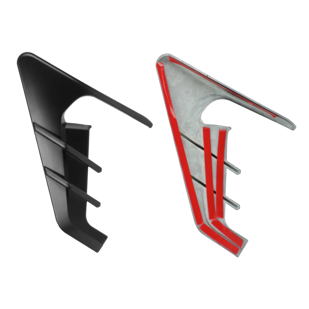 Car Side Camera Flanks Covers Spoiler Decorative Protector Guards Dustproof Carbon Fiber DIY Kit Accessories For Tesla Model 3 Y