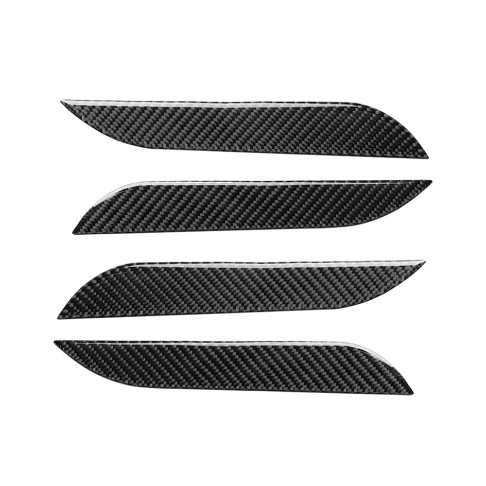 Carbon fibre 4Pcs Car Door Handle For Tesla Model 3 17-22 For Tesla Model Y 22-23 For Tesla Model S 16-20 For Tesla Model X17-19
