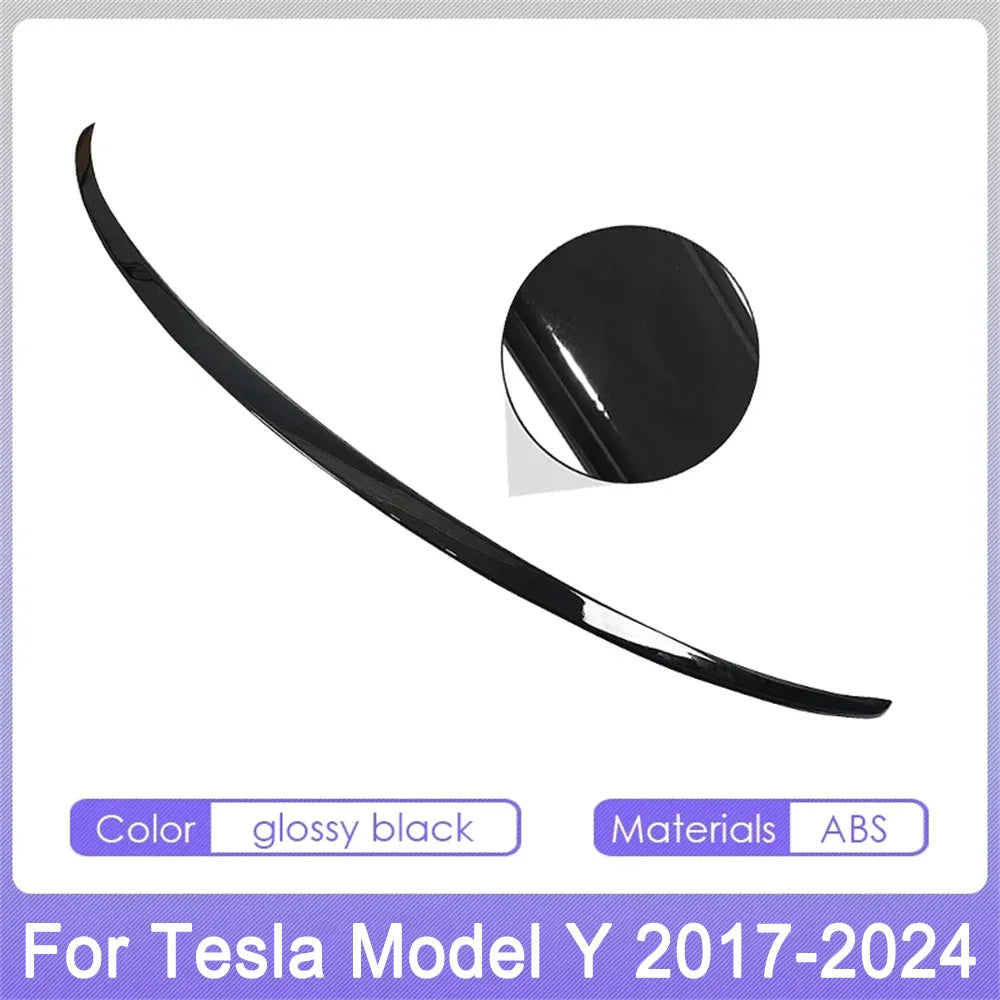 ModelY Juniper 2025 Spoiler Model3 Highland 2024 Accessories Rear Spoilers Wings for Tesla 3/Y 2017-2023 Auto Exterior Parts HOT