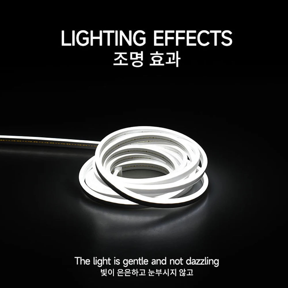 LED Car Front Trunk Light Strip Easy Install Flexible Auto Modified Lighting Neon Lamp for Tesla Model 3 Y S X led interior Lamp