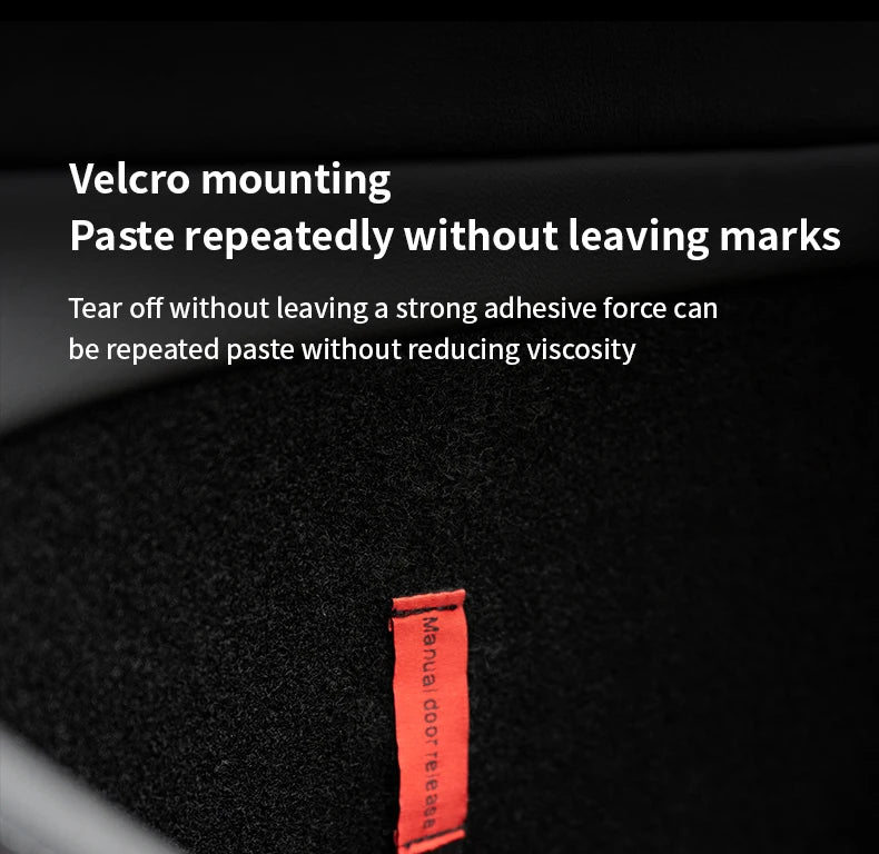 Car Door Emergency Handle Extended Manual Door Release Emergency Safety Pull Rope Emergency Puller Button for Tesla Model Y