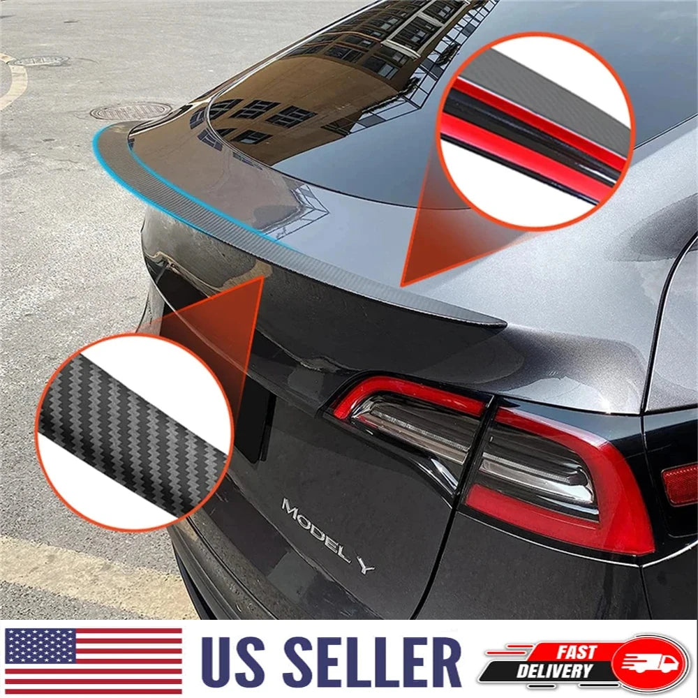 ModelY Juniper 2025 Spoiler Model3 Highland 2024 Accessories Rear Spoilers Wings for Tesla 3/Y 2017-2023 Auto Exterior Parts HOT