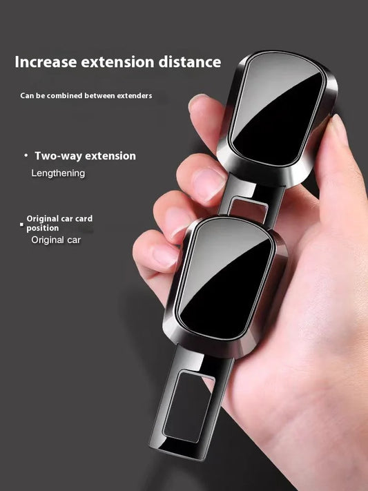 Be common Car Seat Belt Clip Buckle One Button To Release Insert Socket Extender For Tesla Porsche Mercedes Benz BMW Audi Honda