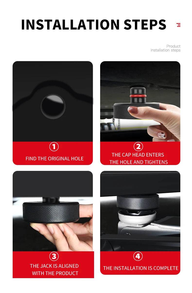 For Tesla Rubber Jack Lift Pad Point Adapter For Tesla Model 3 Model Y Model S Model X