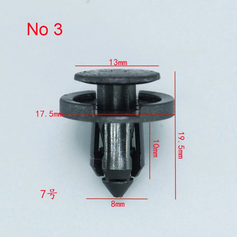 Clips Retainers Fasteners Sets for Tesla Model 3 Y S X Door Panel Bumper Fender Dashboard Tesla Car Accessories
