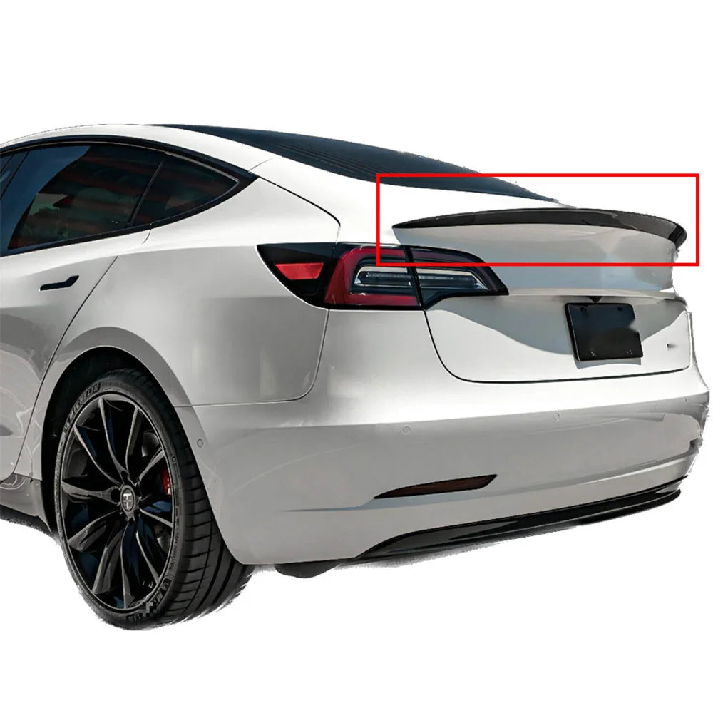 ModelY Juniper 2025 Spoiler Model3 Highland 2024 Accessories Rear Spoilers Wings for Tesla 3/Y 2017-2023 Auto Exterior Parts HOT