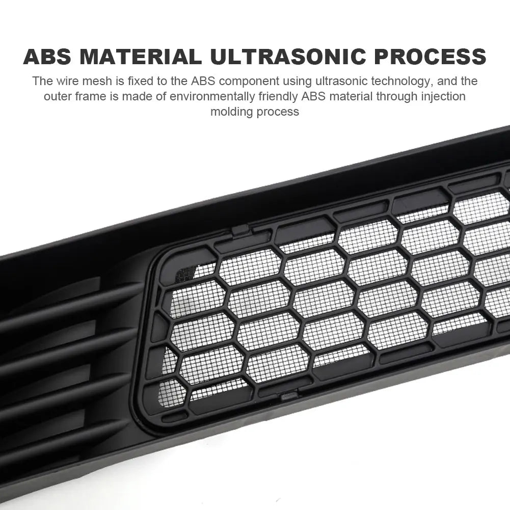 For Tesla Model 3/Y Car Lower Bumper Anti Insect Net Radiator Protective Mesh Grill Panel Upgraded Anti-insect Front Mesh Grille