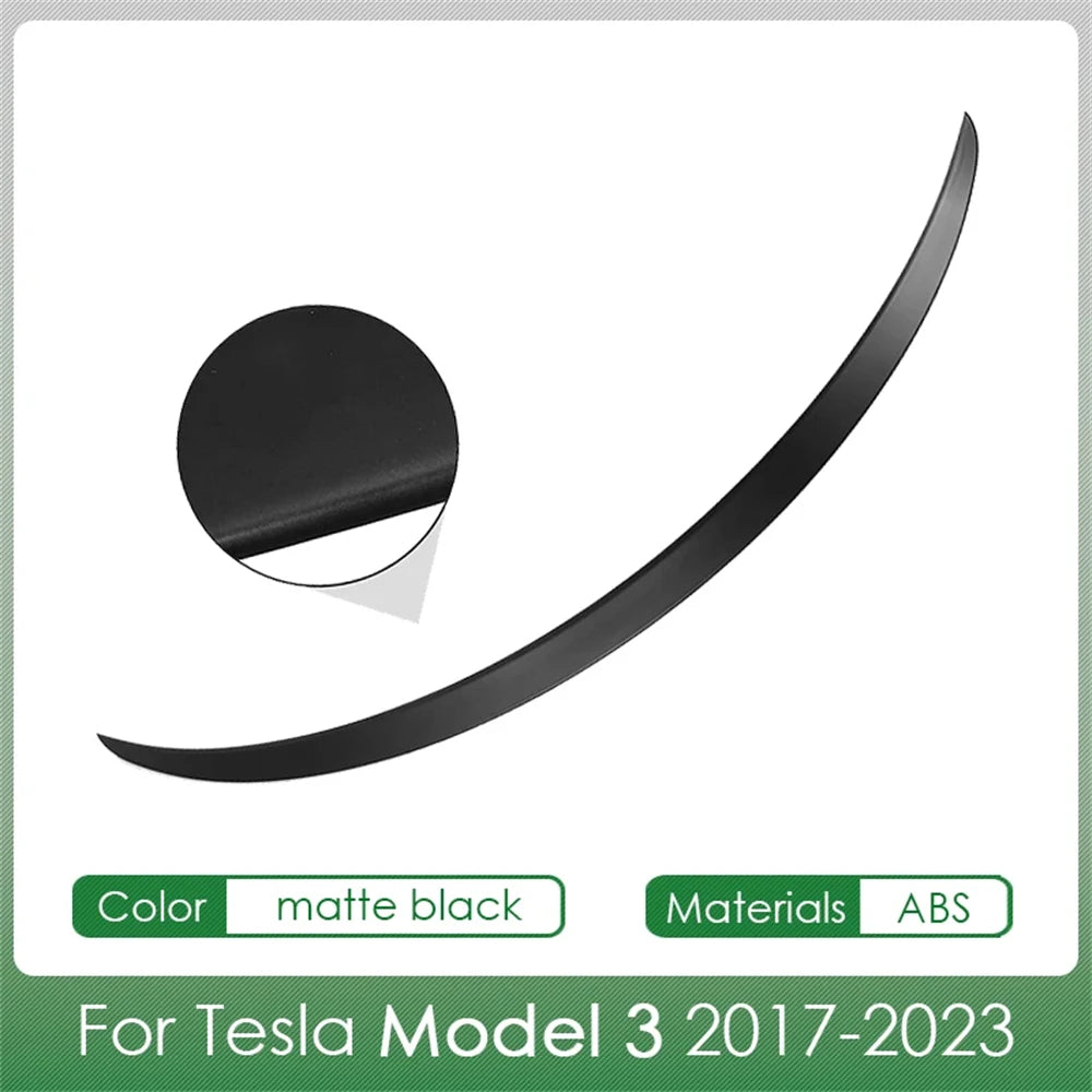ModelY Juniper 2025 Spoiler Model3 Highland 2024 Accessories Rear Spoilers Wings for Tesla 3/Y 2017-2023 Auto Exterior Parts HOT