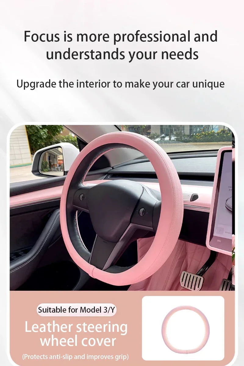 Tesla Model 3 highland Model Y juniper Center Console Storage Box Steering Wheel Cover Screen Frame Armrests Water Cup Limiter