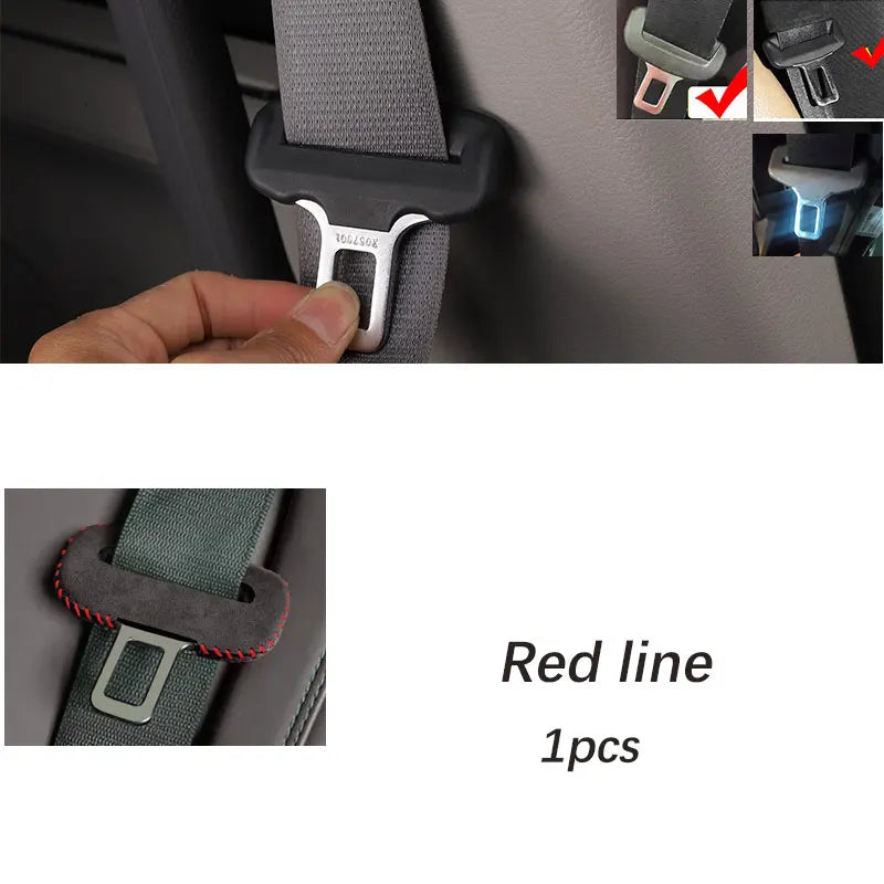 For volvo Audi Kia Skoda BMW Mercedes-Benz Tesla Volkswagen Honda Hyundai Ford  Car Seat Belt Buckle Protector cover accessories