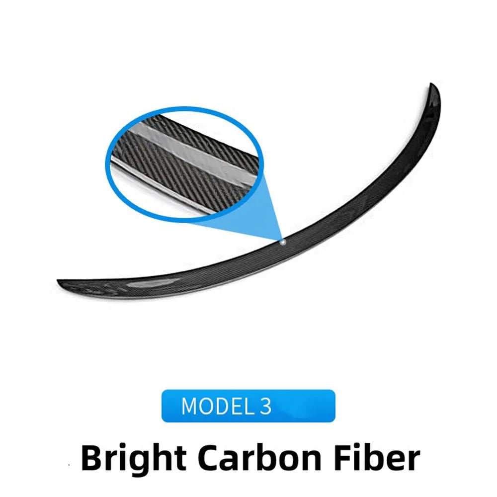 ModelY Juniper 2025 Spoiler Model3 Highland 2024 Accessories Rear Spoilers Wings for Tesla 3/Y 2017-2023 Auto Exterior Parts HOT