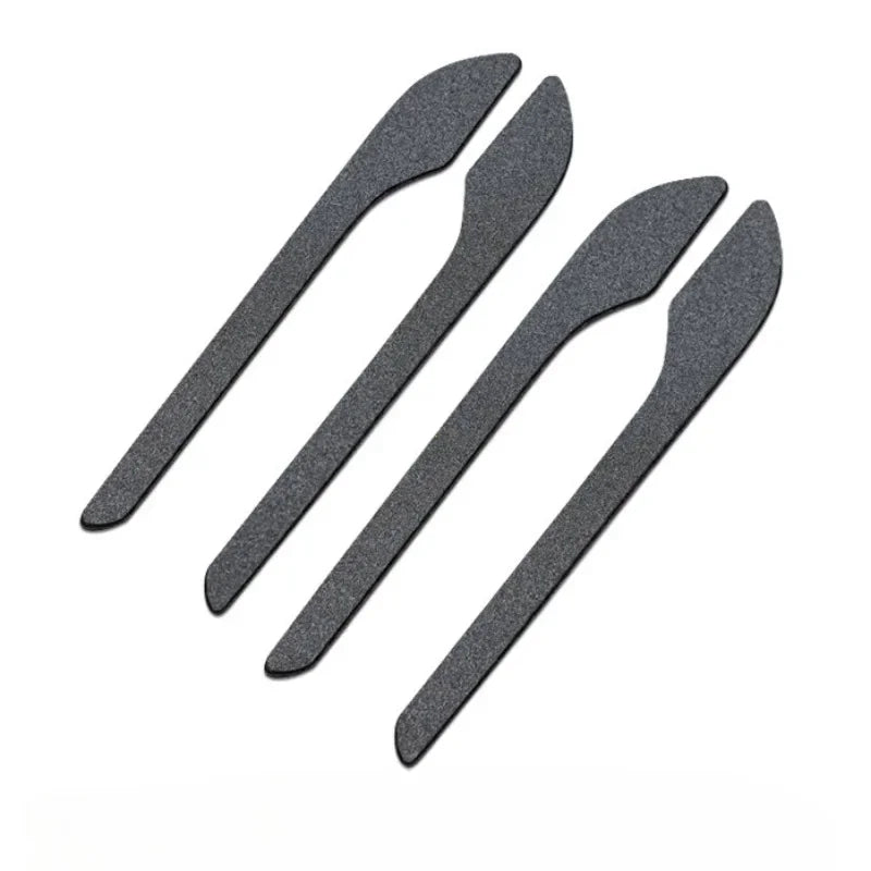For Tesla Model 3 Y Carbon Fiber ABS Styling Premium Durable Accessories model3 2024 Car Door Handle Cover Protector Sticker