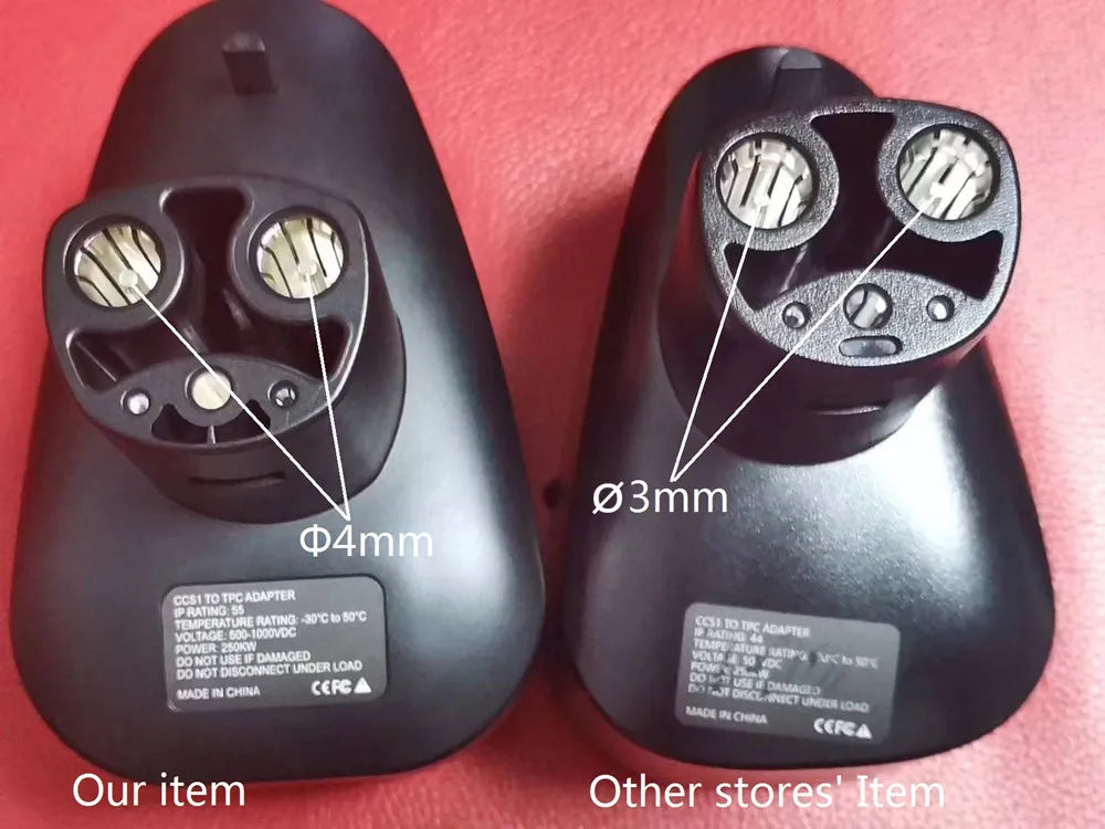 For Tesla American Standard DC Fast Charging Converter Tesla Converter CCS1 Converter CCS1 to Tesla charging head adapter