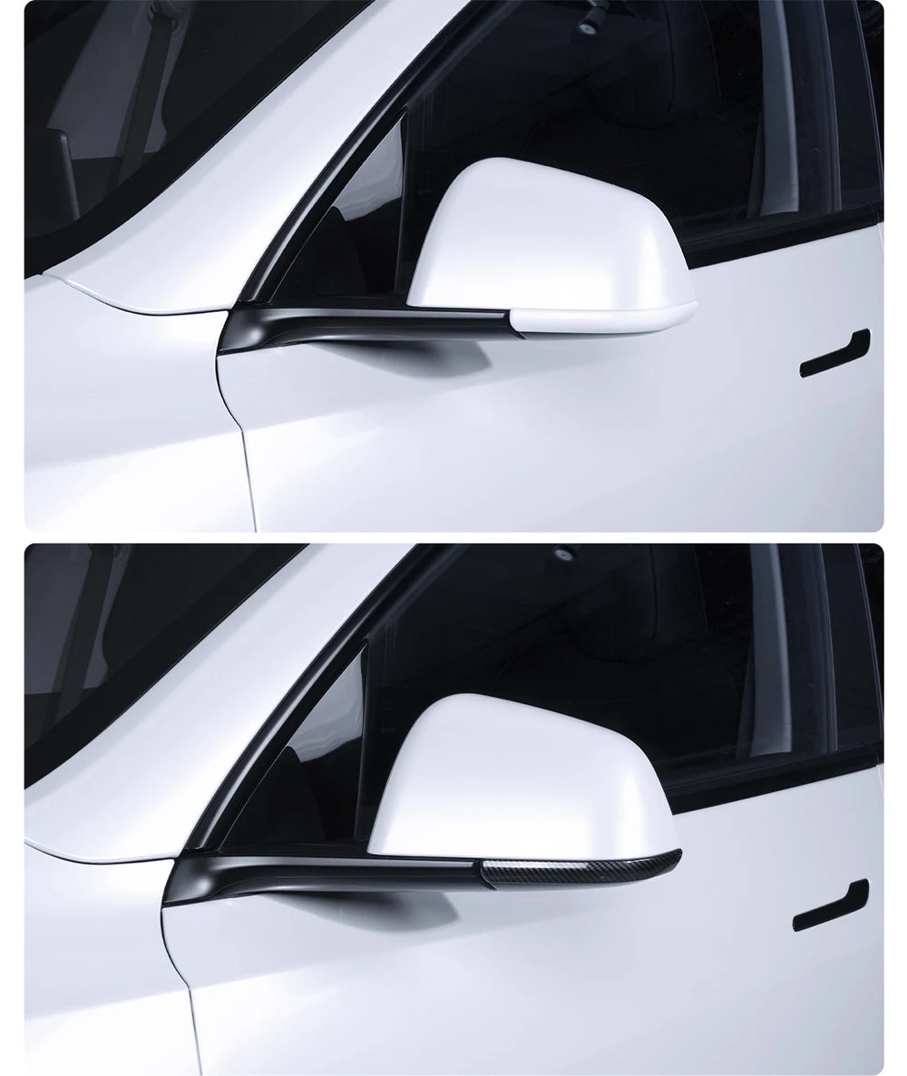 YZ Car Rearview Mirror Protector for Tesla Model 3 Y Highland Juniper 2021-2025 Mirror Protector Vehicle Anti-collision Strip