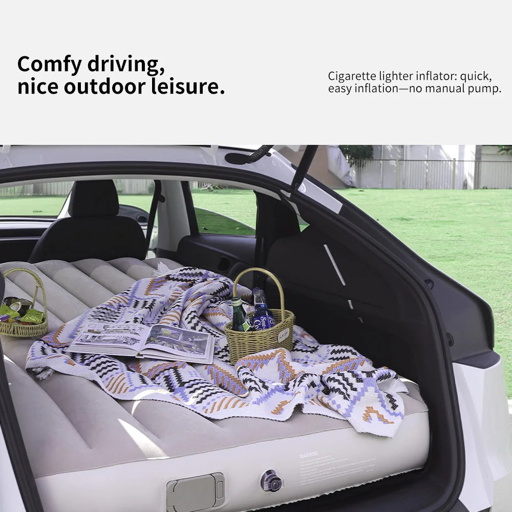 YZ For Tesla Model Y Juniper 2021-2025 Mattress  Automobile Self-Inflating Mattress Travel Mattress Inflatable Camping Mattress