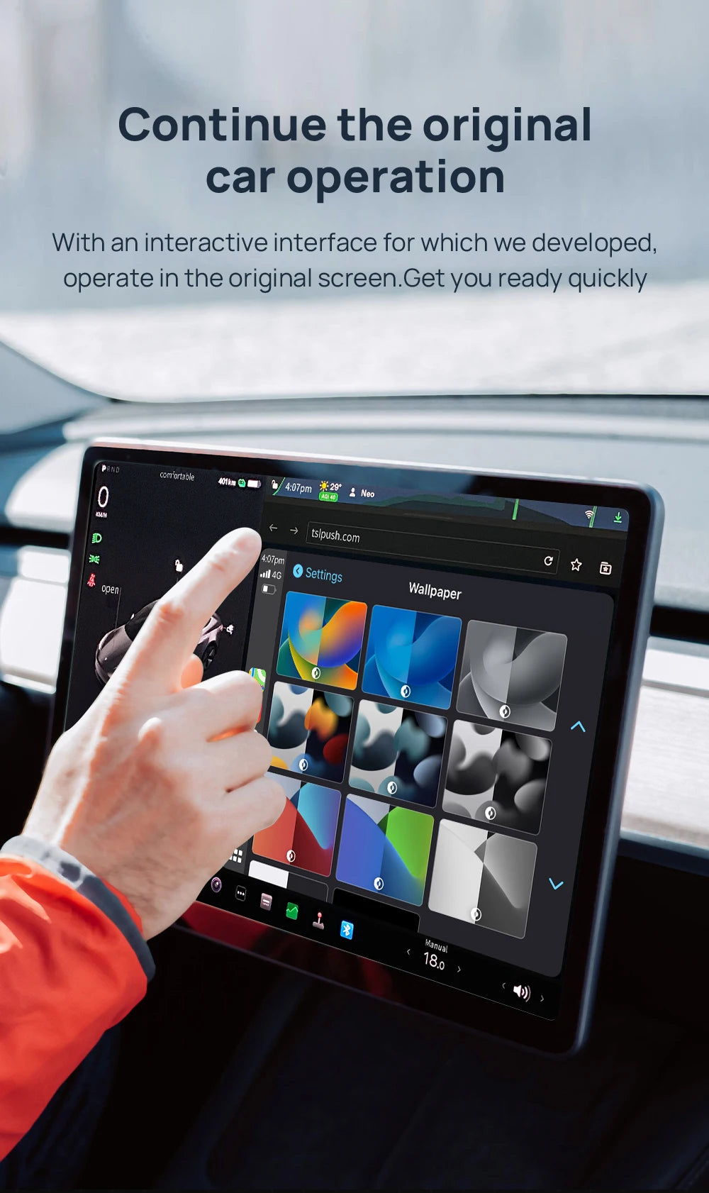 CarlinKit Wireless Android Auto & CarPlay USB Adapter For Tesla Car Model 3 Model Y Model X/S Online Upgrade Waze Spotify Ai Box
