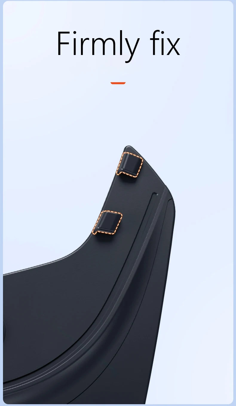 Mudguards for Tesla Model Y 2021-2024 Accessories TPE Mud Flaps Front Rear Wheel Fender Mudflaps for Tesla Model Y 2024 Mudguard