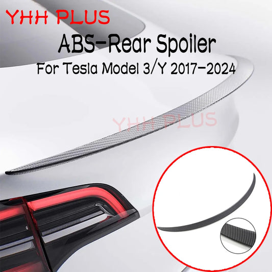 ModelY Juniper 2025 Spoiler Model3 Highland 2024 Accessories Rear Spoilers Wings for Tesla 3/Y 2017-2023 Auto Exterior Parts HOT