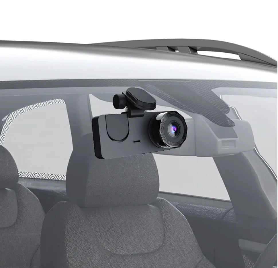 Dash Cam for Cars Camera HD 1080P Video Recorder Dashcam DVR Black Box Dual Lens DVR with Rear View Camera for Vehicle