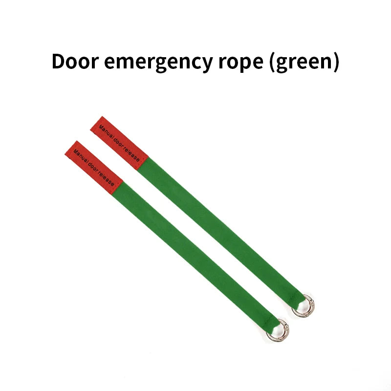 Car Door Emergency Handle Extended Manual Door Release Emergency Safety Pull Rope Emergency Puller Button for Tesla Model Y