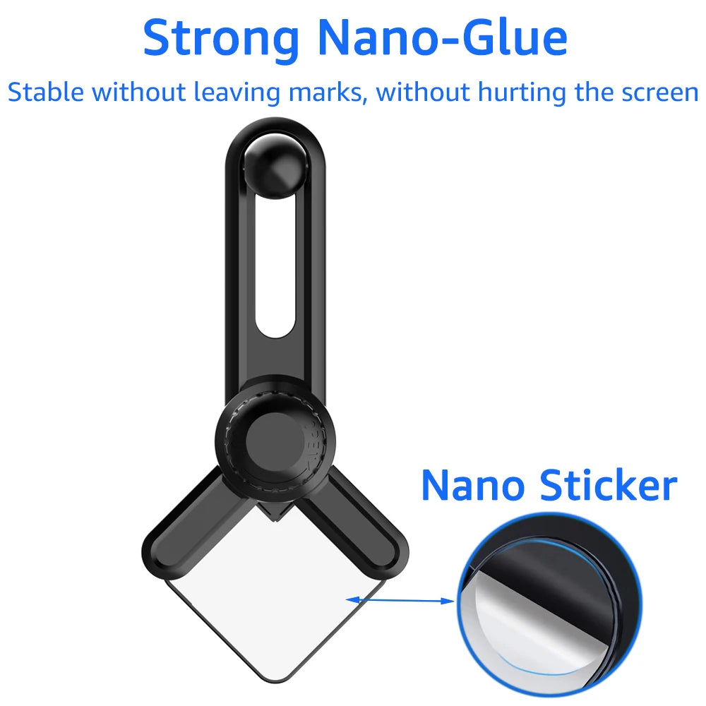 Universal Magnetic Phone Holder For Car Display Screen 360 Degree Rotation Car Mount for iPhone 15 14 MagSafe Tesla Accessories