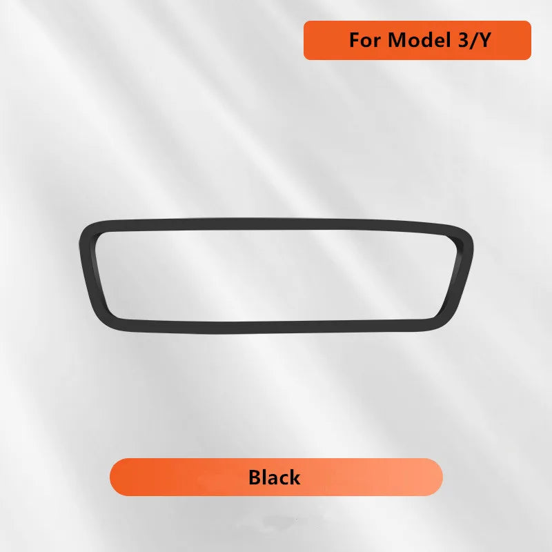 Silicone Screen Protective Frame For Tesla Model 3 Y Edge Cover Central Control Navigation Screen Protector Trim Car Accessories