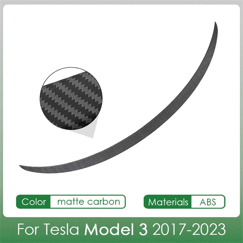ModelY Juniper 2025 Spoiler Model3 Highland 2024 Accessories Rear Spoilers Wings for Tesla 3/Y 2017-2023 Auto Exterior Parts HOT