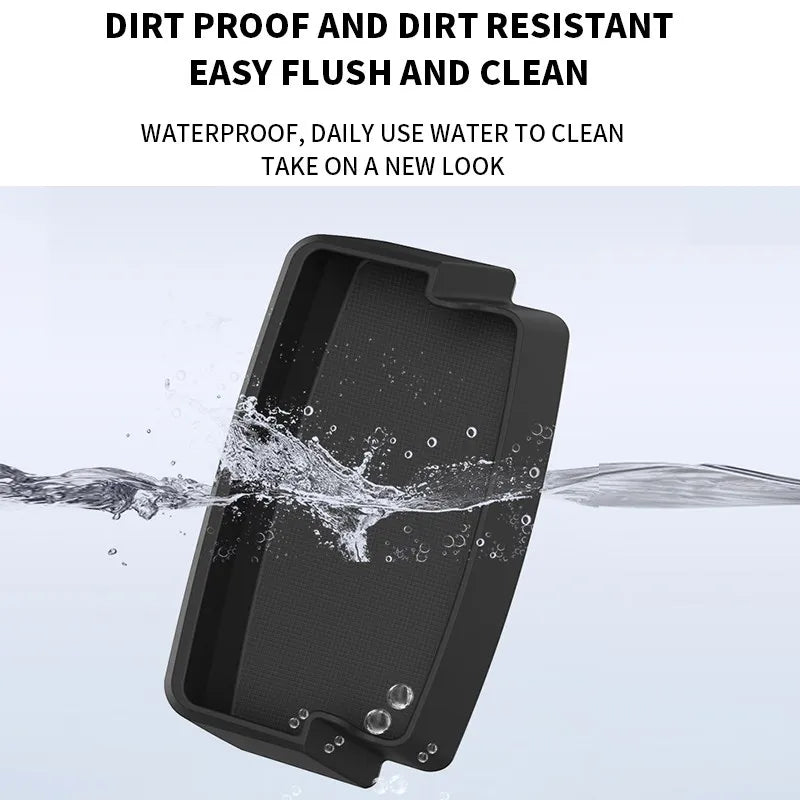 For Tesla Model 3 HIghland Armrest Glasses Storage Box For 2024 Tesla Model 3 Silicone Phone Storage Pocket