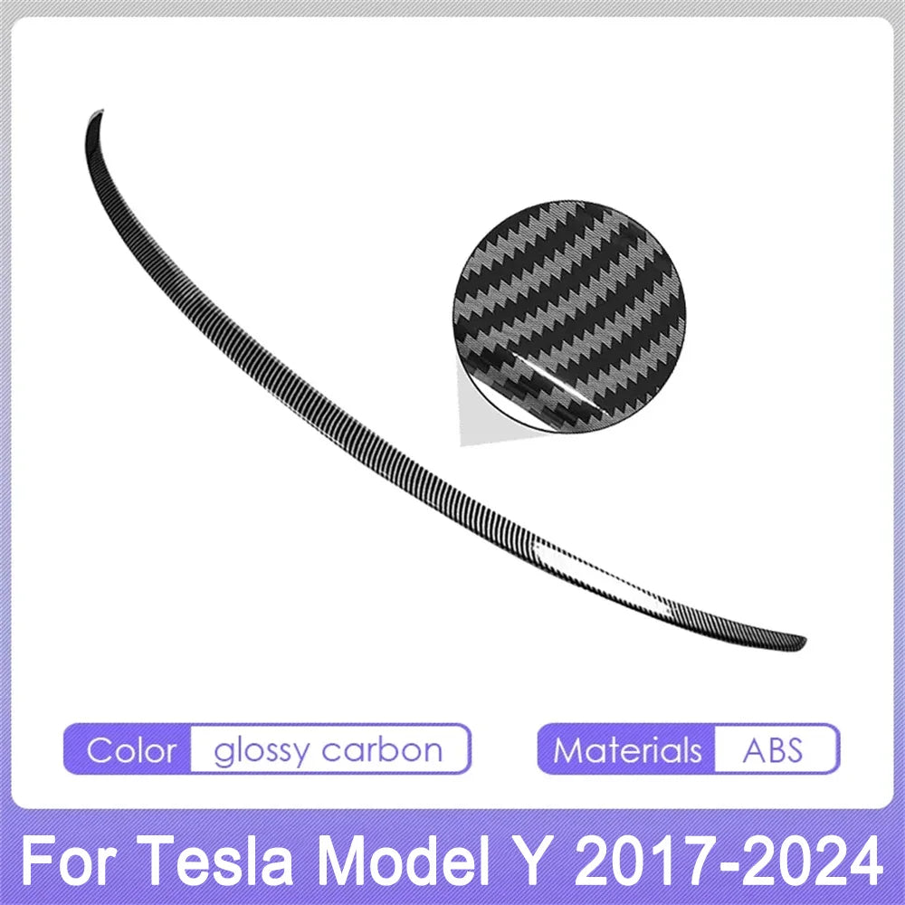 ModelY Juniper 2025 Spoiler Model3 Highland 2024 Accessories Rear Spoilers Wings for Tesla 3/Y 2017-2023 Auto Exterior Parts HOT