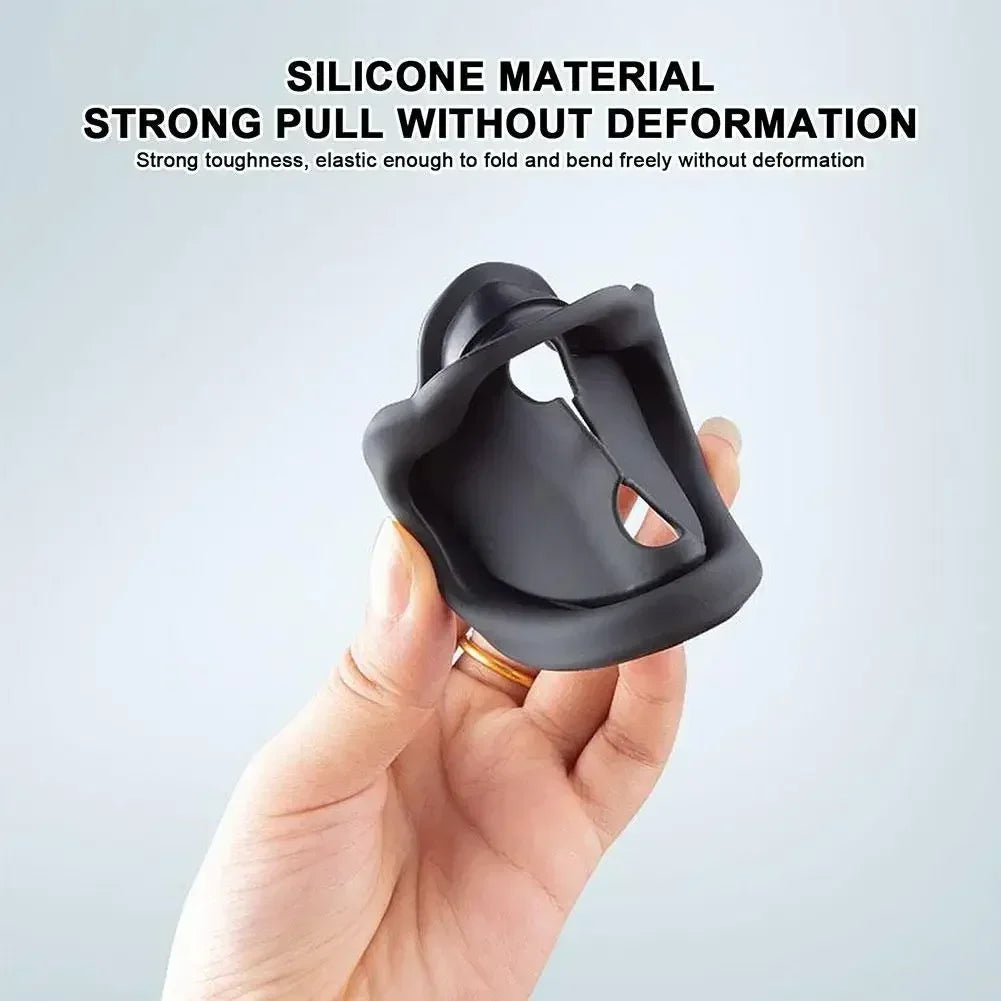 Door Shock Absorber Pad For Tesla Model 3 Y X S Highland 2024 2023 Flexible Lock Protector Silicone Auto Door Lock Latches Cover
