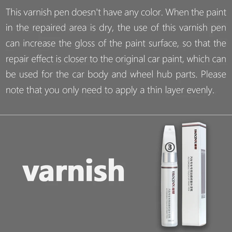 For Tesla Model 3 Y X S Car Paint repair pen Car touch up pen Black white Tesla wheel paint repair agent Paint repair set