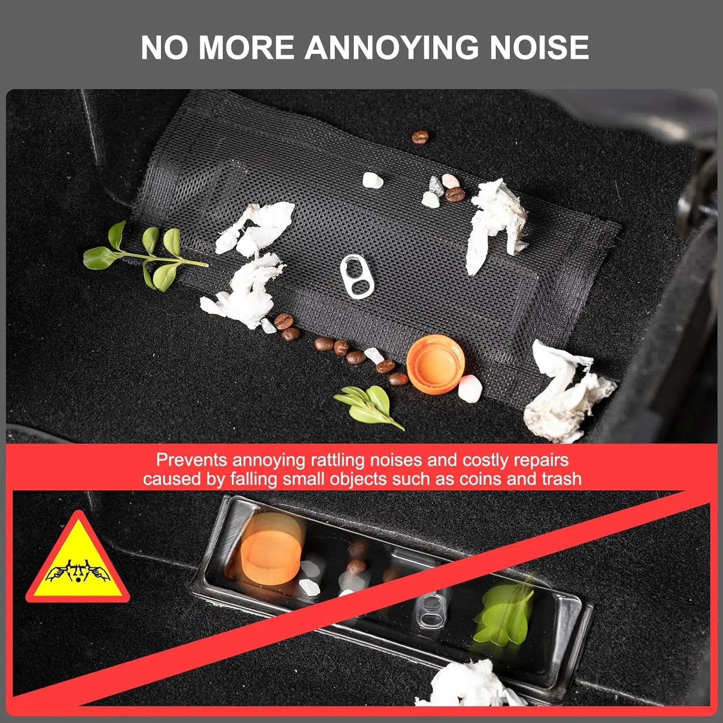 2 Pcs For Tesla Model Y 3 Highland 2024 Air Vents Cover Under Seat Outlet Protector Anti-blocking Dust Mesh Interior Accessories