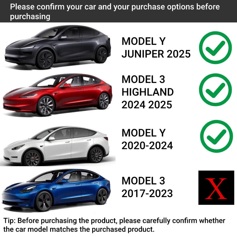Sunroof Sunshades for Tesla Model 3 HIGHLAND 2024 Model Y JUNIPER 2025 Ice Cloth Buckle Sun Pare Glass Skylight Accessories